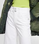 Широкие брюки с высокой талией Frame, Blanc - фото 4