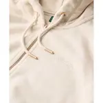 Толстовка Superdry Essential Logo full zip, бежевый - фото 4