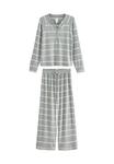 Пижамный комплект Next SET, Grey Stripe/Grey - фото