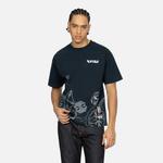 Футболка мужская темно-синяя Evisu, темно-синий - фото 4