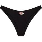 Бикини-трусы Bunchy Utlt с вырезом и логотипом DIESEL, черный - фото