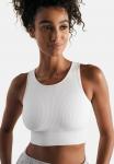 Топ RIBBED SEAMLESS CROP aim’n®, белый - фото 3