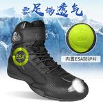 SCOYCO Мотоциклетные ботинки L60024 Black, всесезонные waterproof, размер 43 - фото 2