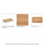 Picnic Time Хьюстон Тексанс Стеклянный поднос для сервировки - фото 3