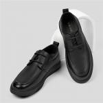 Туфли AOKANG Dress Shoes Men Low-Top Black - фото 11