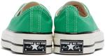Зеленые кроссовки Chuck 70 Sketch Low Top Converse - фото 2