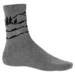 Носки Viking Boosocks Mid Bamboo long, серый - фото
