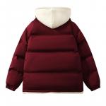 Стеганая куртка унисекс Jeep, бордовый - фото 8