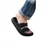 Сандалии с пряжкой Buckle Slides черные Julia Rose - фото 3