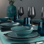 Набор столовой посуды, синий - фото 7