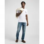 Джинсы Lee West Regular Fit, синий - фото 6