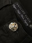 Джинсы скинни с завышенной талией Philipp Plein, черный - фото 7