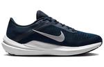 Кроссовки air zoom winflo 10 'college navy metallic silver' Nike, синий - фото 2