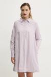 Хлопковое платье Marc O'Polo, фиолетовый - фото