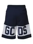 Шорты с логотипом GCDS, синий - фото 2