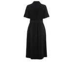 Женское платье-рубашка А-силуэта из жатой ткани Olsen, Black - фото 5