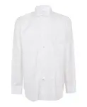 Рубашка из чистого хлопка Buonamassa, белый - фото