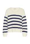 Джемпер Cream, Eggnog Ocean Cavern Stripe - фото