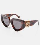 Анаграмма оверсайз солнцезащитные очки Loewe - фото 4