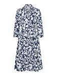 MORE & MORE Платье-рубашка в цвете Navy, White - фото