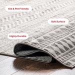 Ковер nuLOOM, 244 x 305 см, Catherina Transitional Geometric, Grey - фото 4