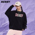 Толстовка x Never женская Nerdy, черный - фото 7