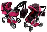 Icom, коляска для куклы Алиса, 2в1 - фото