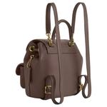 COACH Рюкзак Hadley Smooth Leather Backpack Medium женский цвет Dark Stone - фото 3