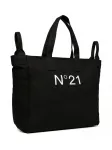 Сумка на плечо с логотипом Nº21 Kids, черный - фото 2