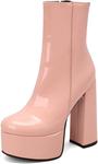 Сапоги платформы Roimaash Fashion, 256 Pink - фото