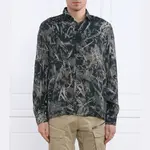 Рубашка свободного кроя Armani Exchange, зеленый - фото