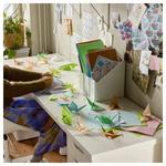 Рабочий стол IKEA LAGKAPTEN/ALEX 200x60, ящики, белый - фото 3