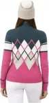 HEAD Women’s Coco Merino Wool Pullover – Quarter Zip, Argyle Knit - фото 3