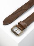 Классический кожаный ремень. Paddock`S, коричневый - фото 3