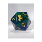 55мм d20 - Starlit Swim Titan, Assorted Dice (Kraken Dice) - фото