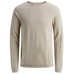Свитер Jack & Jones Hill Knit Crew, бежевый - фото 3