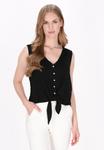 Блуза DreiMaster Blouse, Black - фото