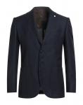 Блейзер Luigi Bianchi Mantova, полуночно-синий - фото