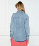 Джинсовая рубашка папы Relaxed fit Calvin Klein Jeans, синий - фото 3