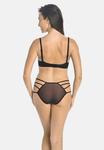 Трусы Teyli Mesh Tanga mit Riemen für Damen Kathy, черный - фото 4