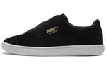 Кроссовки Puma Suede Classic Metal Badge 'Black White' - фото
