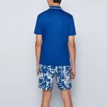 HUGO BOSS Синяя поло для мужчин - фото 5