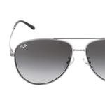 RayBan Авиаторские солнцезащитные очки мужские, Gray - фото 8