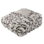 Плед для дома Baloon в дизайне пузырьки Done., Leo Anthracite - фото