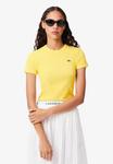 Футболка Lacoste Basic T-shirt, Jaune Pastel/Yellow - фото
