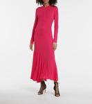 Платье макси из джерси Tom Ford, Hot Pink - фото 2