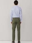 Hackett London Брюки чинос Regular в зеленом цвете - фото 4