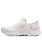 Кроссовки go walk 'white pink' Skechers, белый - фото