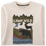 Детская рубашка 12302 - длинный рукав Sanetta, Ecru - фото 3