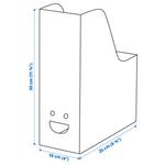 Коллектор журналов, белый, TJABBA IKEA - фото 9